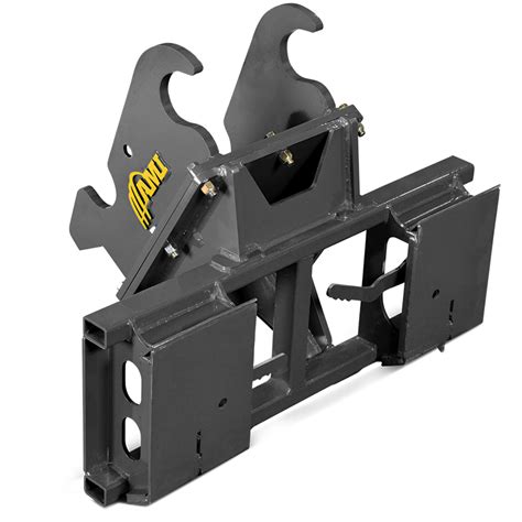 excavator to skid steer universal adapter|backhoe to skid steer adapter.